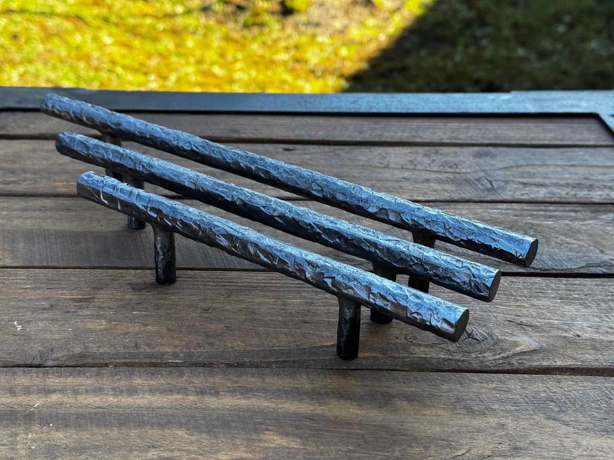Hand forged modern industrial drawer pulls - Old West Iron