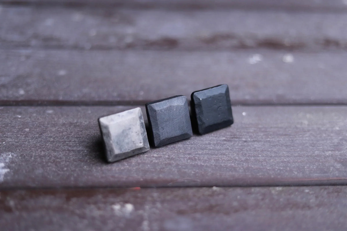 Hand forged modern industrial drawer pulls - Old West Iron