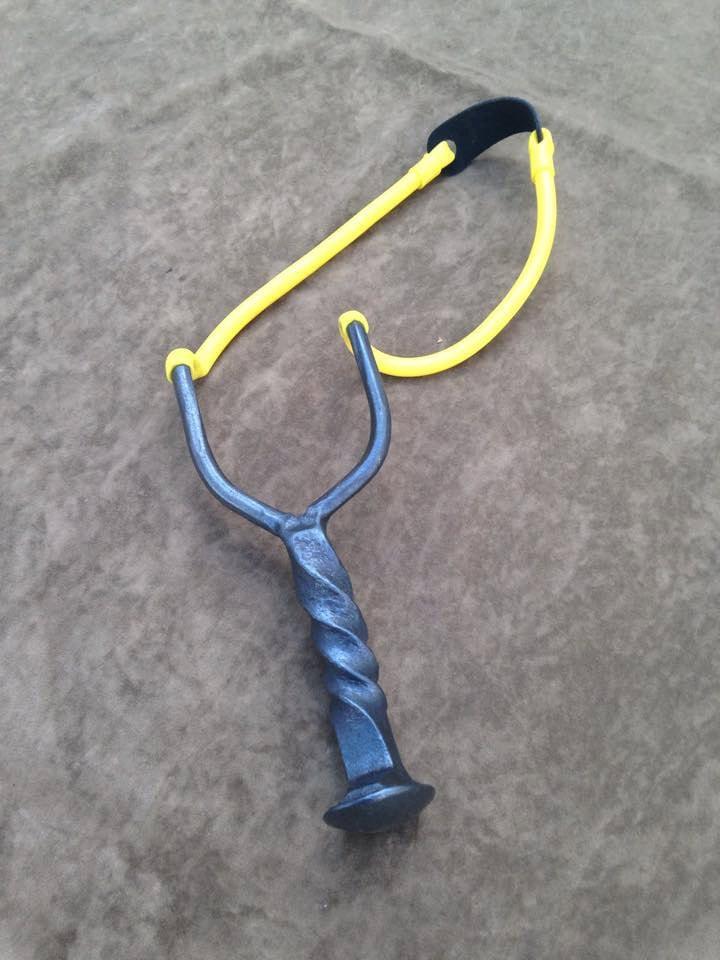 Handforged Sling Shot - Old West Iron