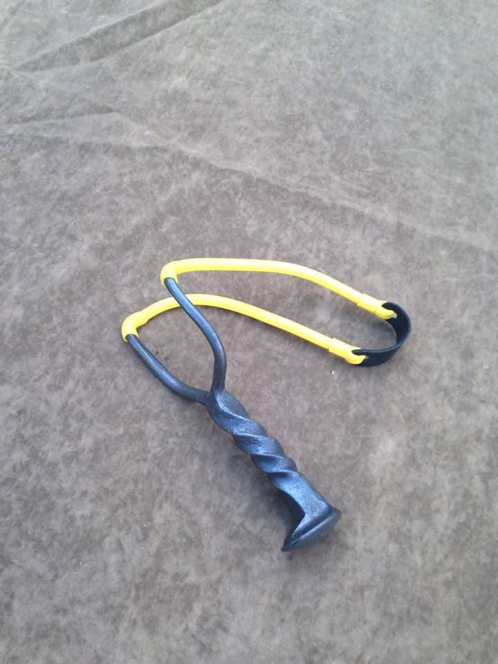 Handforged Sling Shot - Old West Iron