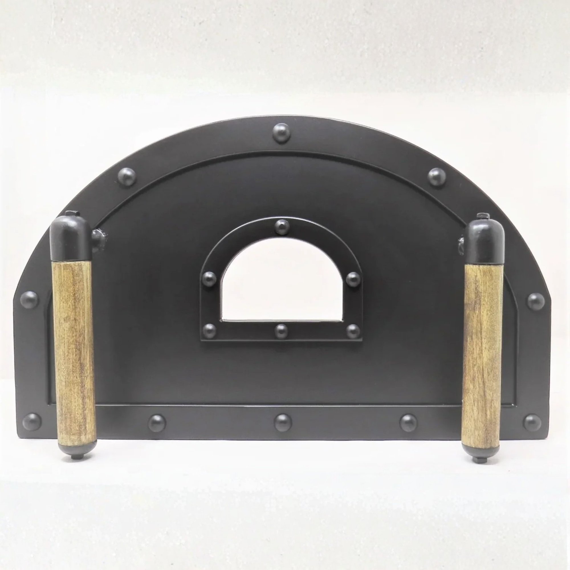Custom Old World Arched Freestanding Pizza Oven Door