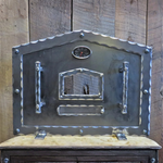 Custom Old World Arched Freestanding Pizza Oven Door