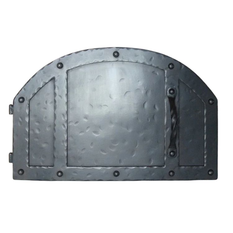 Rustic Arched Hinged Pizza Oven Door