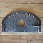 Custom Scandinavian Arched Hinged Pizza Oven Door