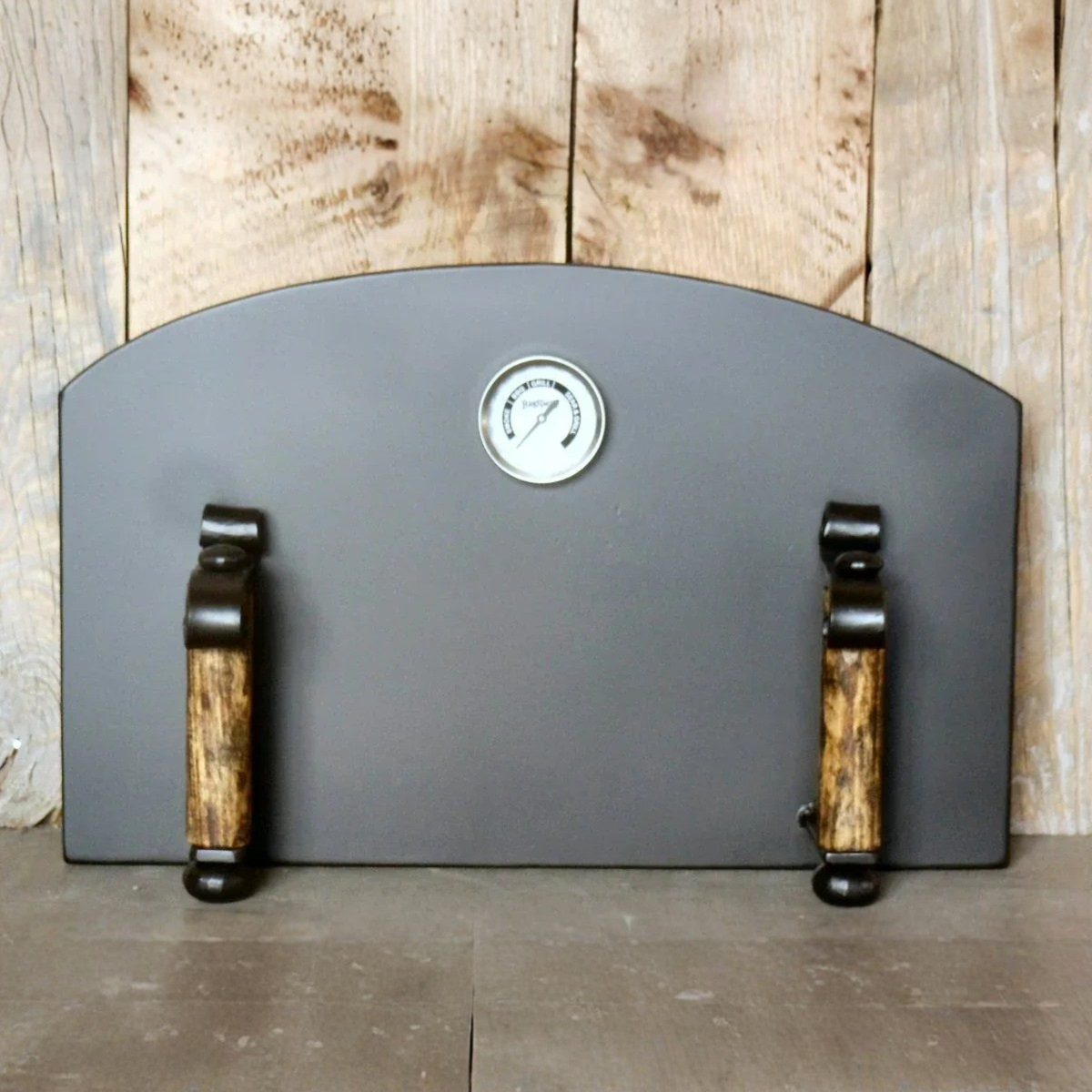 Spanish Colonial Arched Freestanding Pizza Oven Door