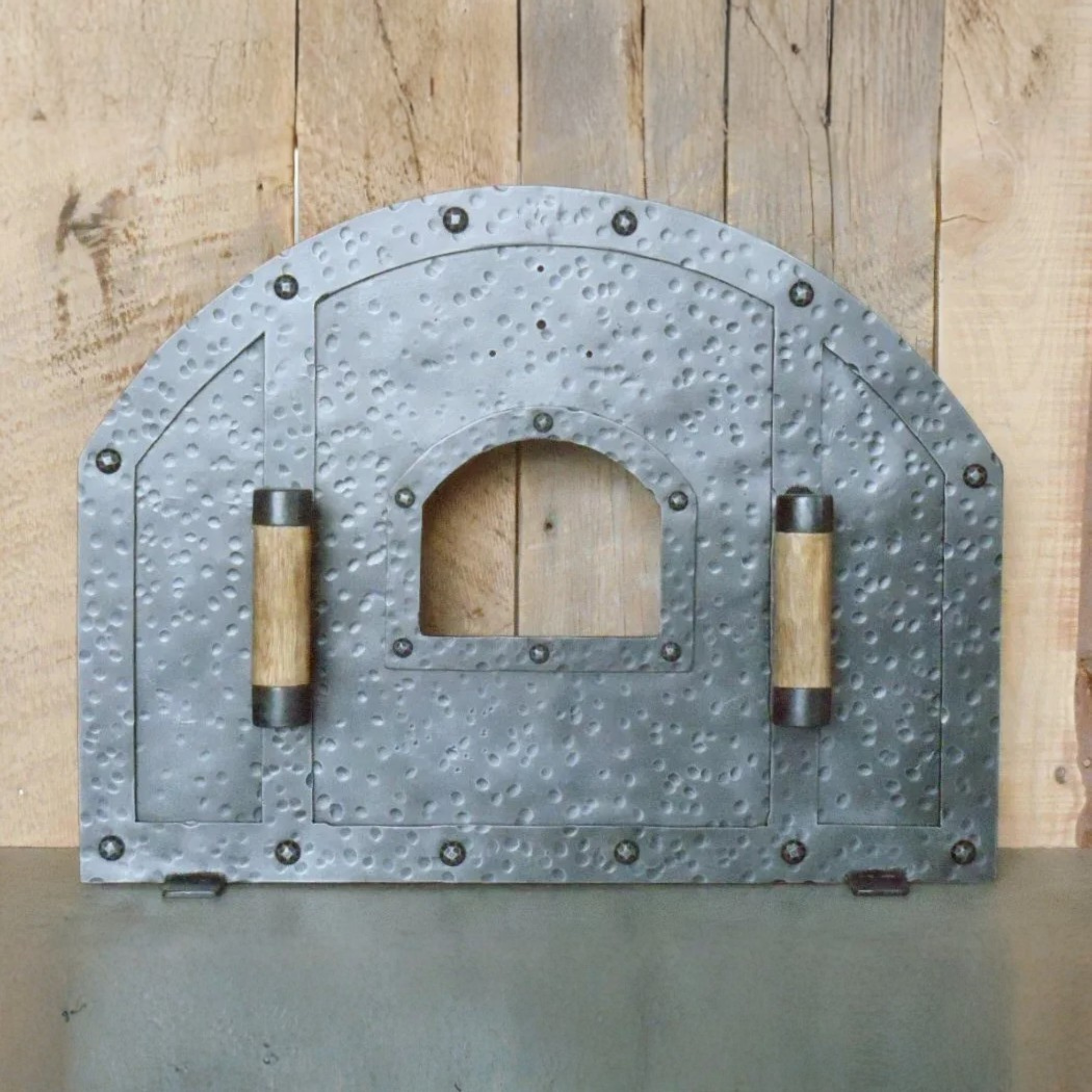 Tuscan Arched Freestanding Pizza Oven Door