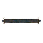 Authentic 15th Century Iron Straight Plate - Old West Iron