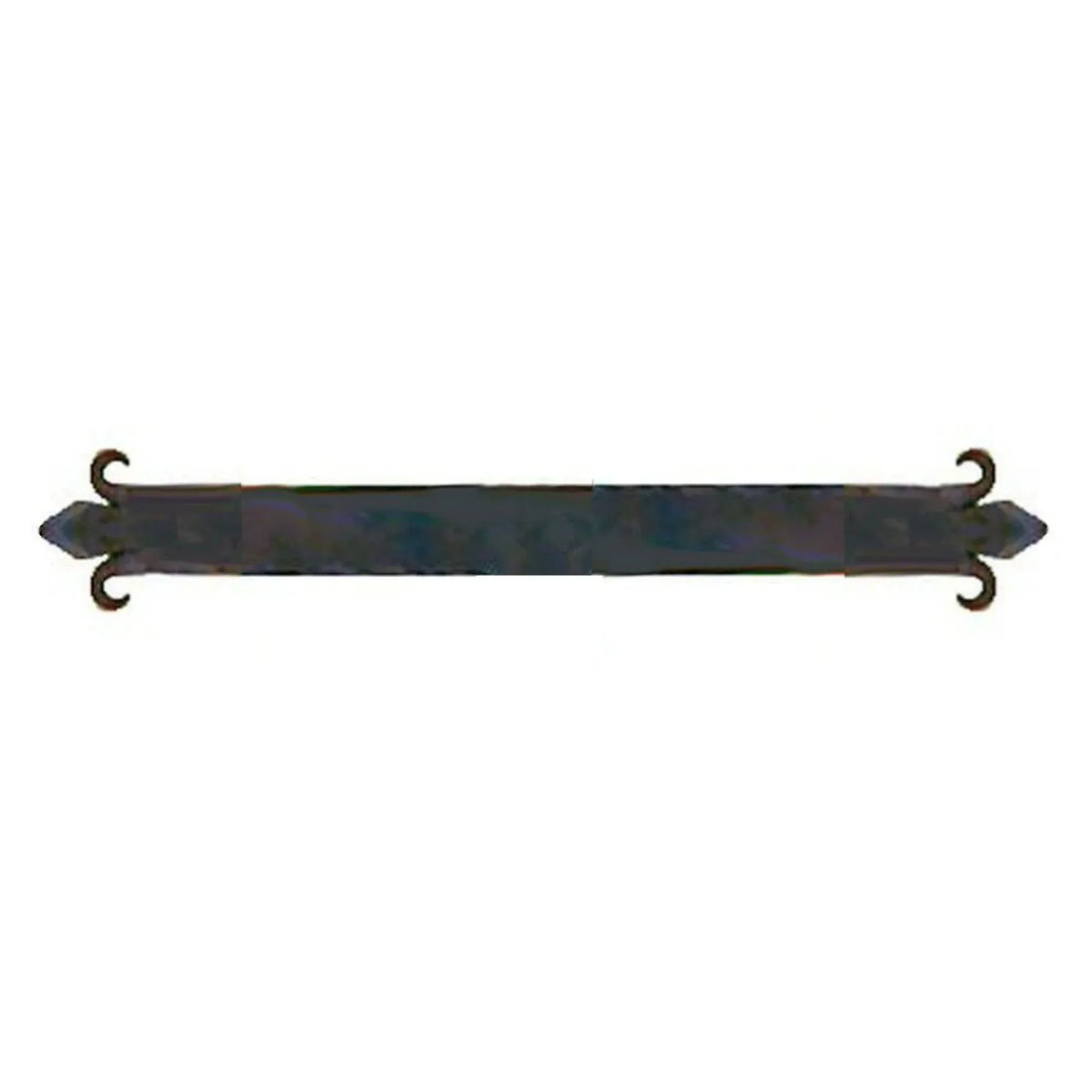 Authentic 15th Century Iron Straight Plate - Old West Iron