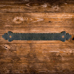 Mediterranean Iron Straight Plate - Old West Iron