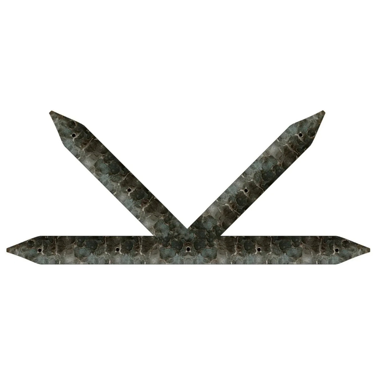 Authentic Old World Iron "K" Plate - Old West Iron