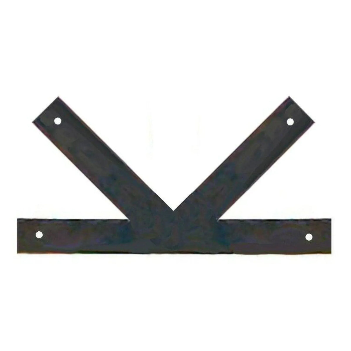 Plain Iron Iron "K" Plate - Old West Iron