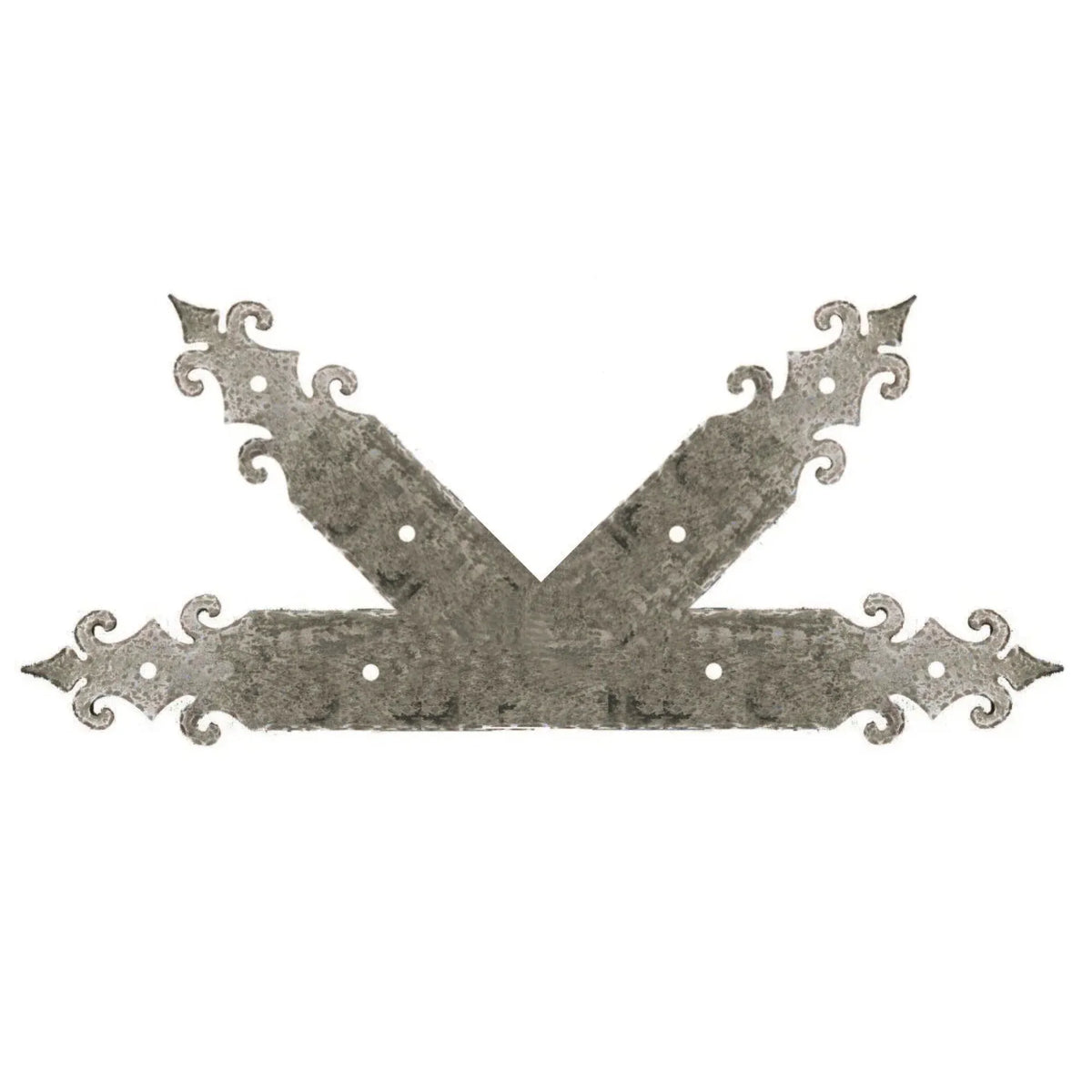 Romanesque Iron "K" Plate - Old West Iron