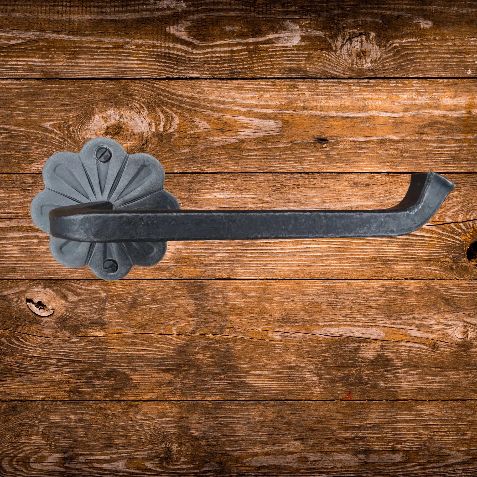 Iron TP Holder Victorian Style - Old West Iron