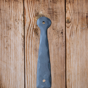 Heritage Iron Faux Post Base - Straps Only, No Base  | Not Structural - 3 1/2" x 3 1/2" / 8"