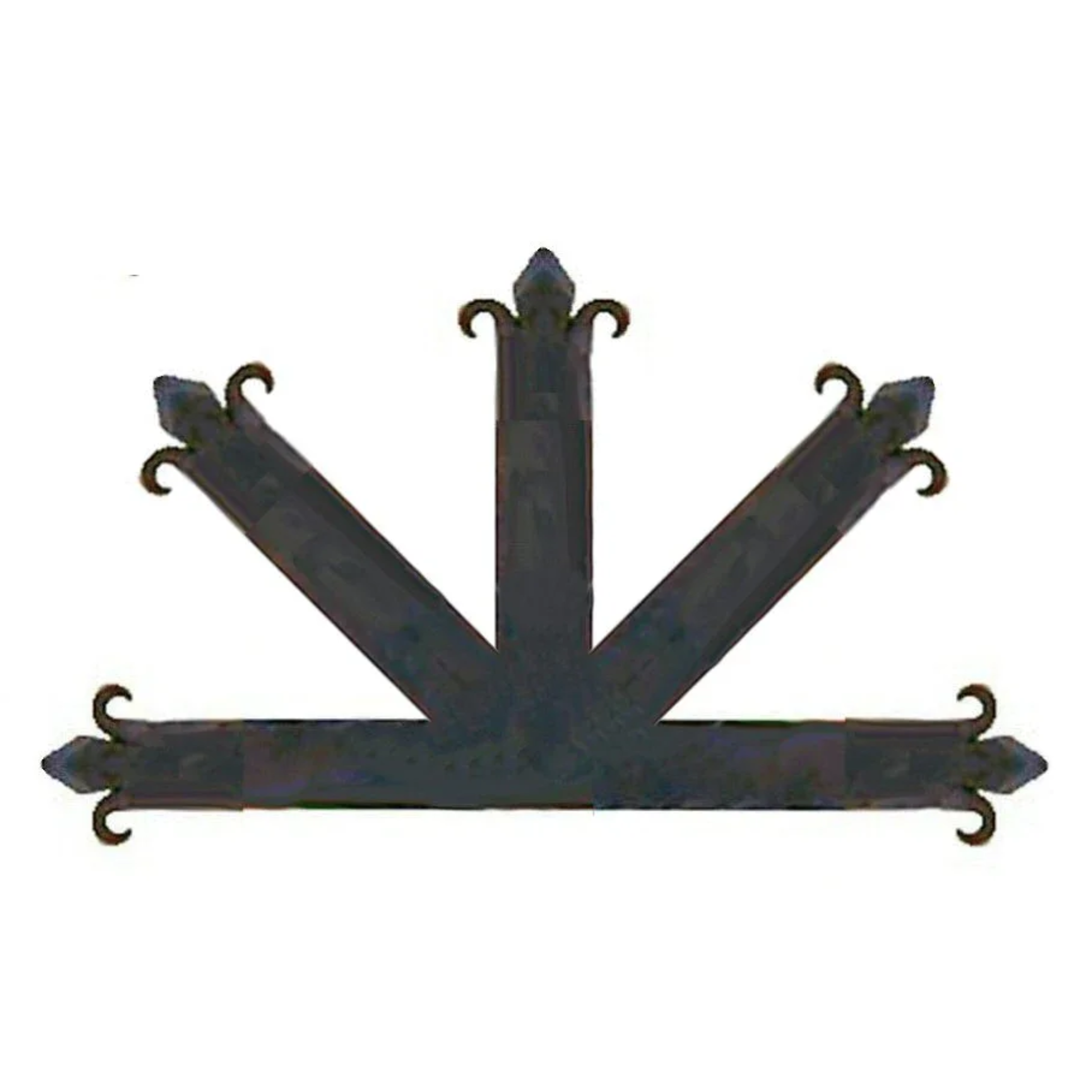 Authentic 15th Century Iron Center Plate