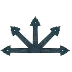 Early American Iron Center Plate