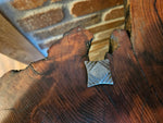 Ornate Tapered Square Head Bolt 1/4" dia. x 1" length - Old West Iron