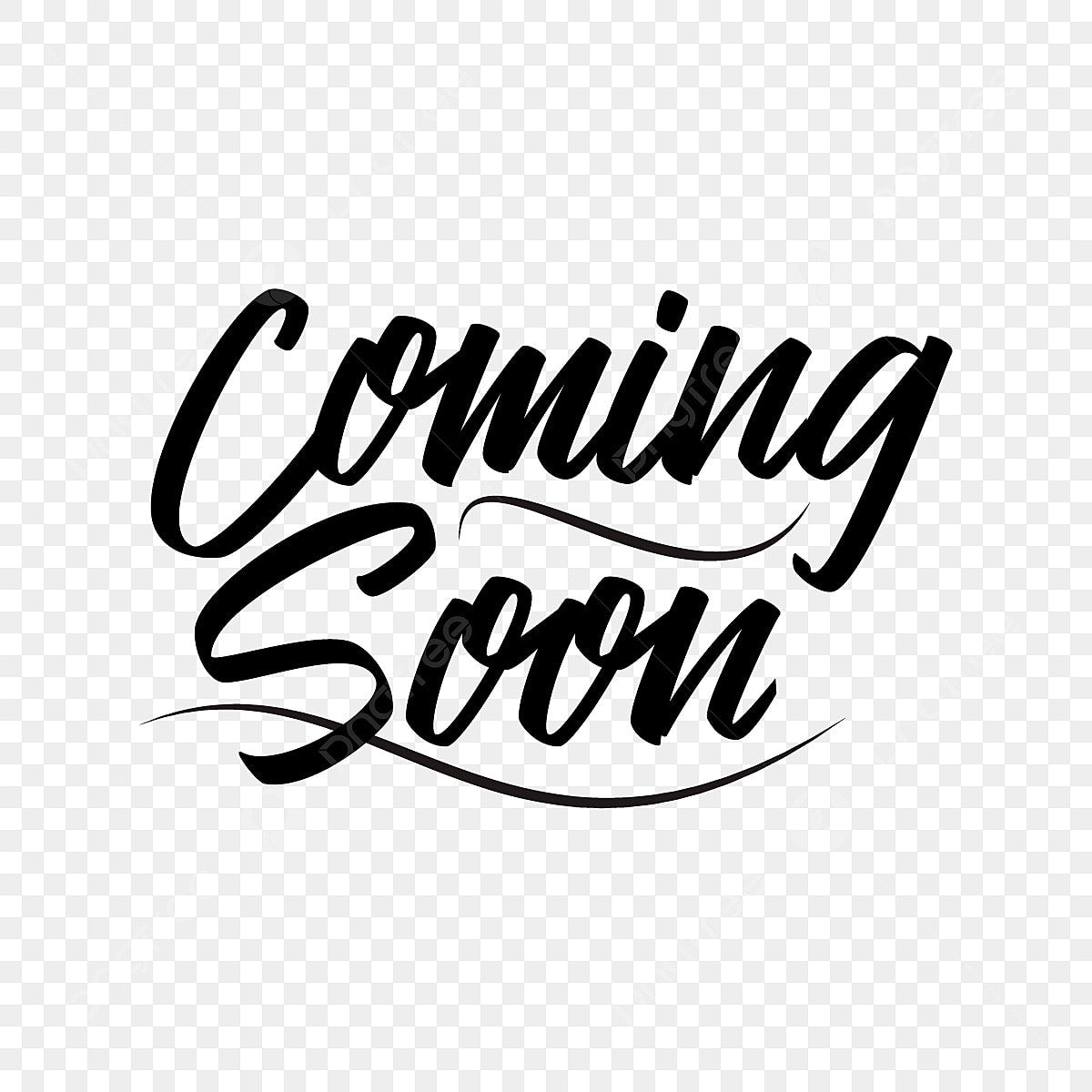Coming soon vector template design illustration with a modern, sleek aesthetic for promotion