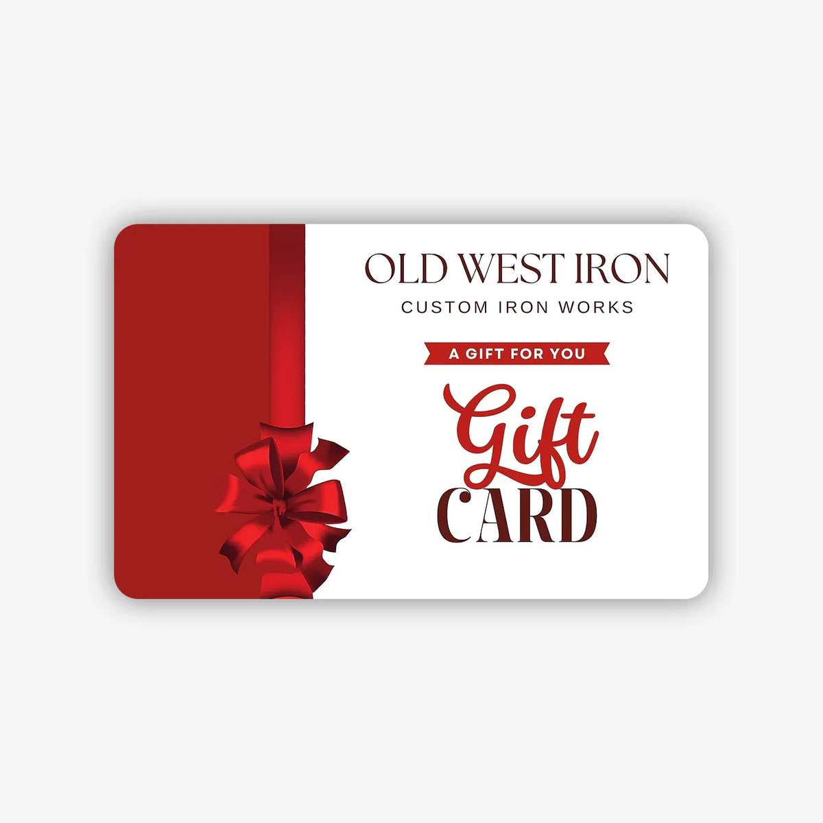 Gift card - Old West Iron