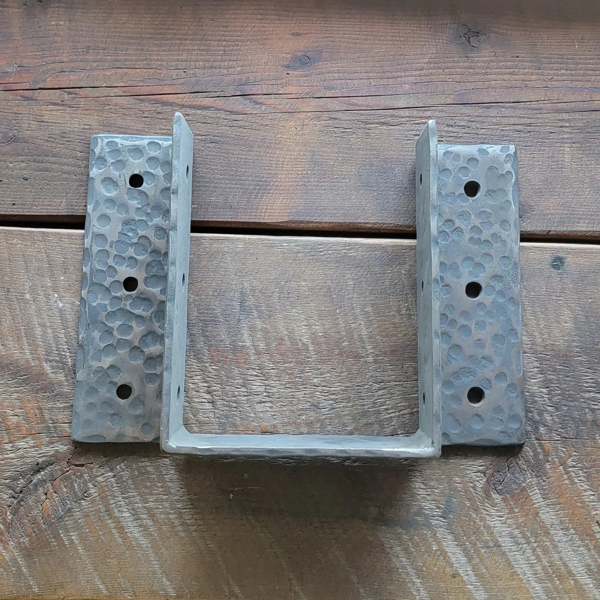 Plain Straight Iron Joist Hanger - Old West Iron
