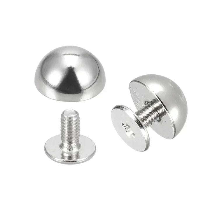 Solid Screw Back Rivets - Set of 20 - Old West Iron