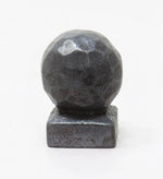 Rustic Hammered Ball Cabinet Knob - Old West Iron