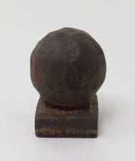 Rustic Hammered Ball Cabinet Knob - Old West Iron