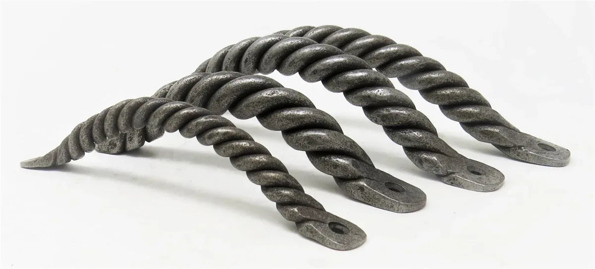 Greek Ionic Cabinet Handle - Old West Iron