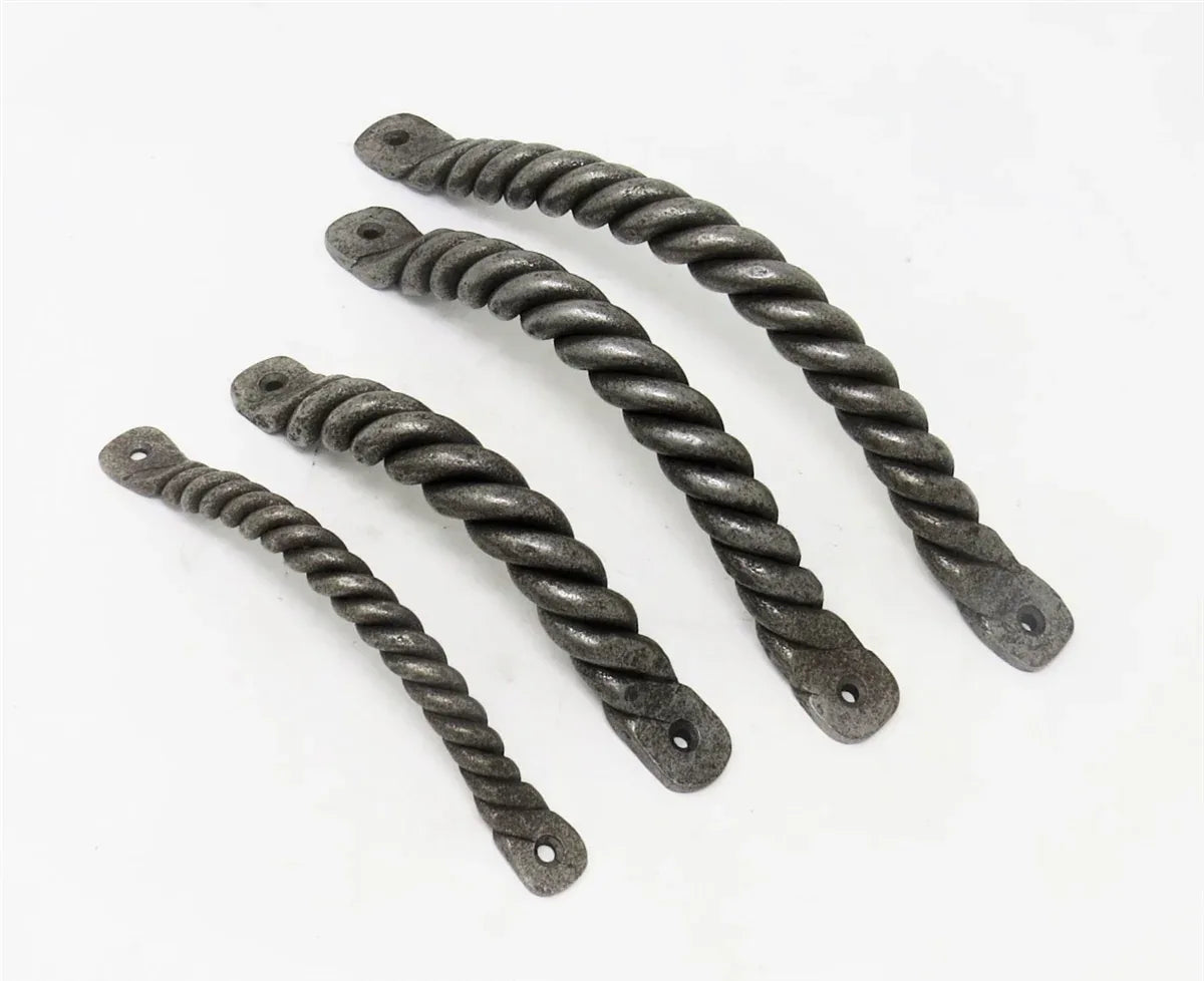 Greek Ionic Cabinet Handle - Old West Iron