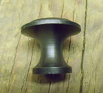 Round Contemporary Iron Cabinet Knob - Old West Iron