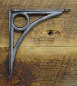 Cast Iron Corbel w/Circle / Metal Shelf Bracket - Old West Iron