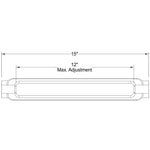 1" dia. Turnbuckle Body - Old West Iron