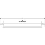 1" dia. Turnbuckle Body - Old West Iron