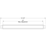 1/2" dia. Turnbuckle Body - Old West Iron