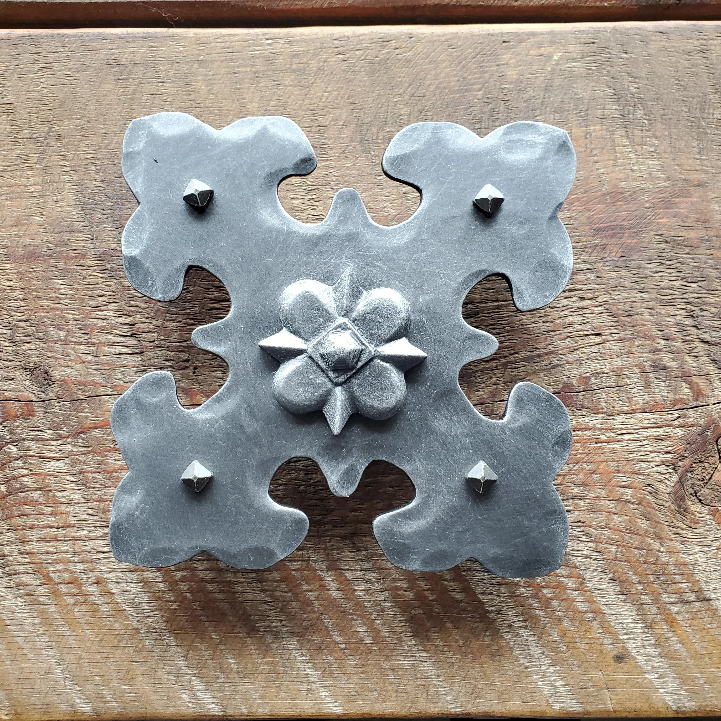 Barcelona Iron Rosette - Old West Iron