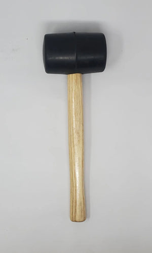 1 Pound Rubber Mallet - Old West Iron