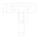Tuscan Iron T Face Plate - Old West Iron