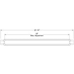 3/4" dia. Turnbuckle Body - Old West Iron