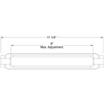 3/4" dia. Turnbuckle Body - Old West Iron
