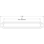 3/8" dia. Eye to Eye Turnbuckles - Old West Iron