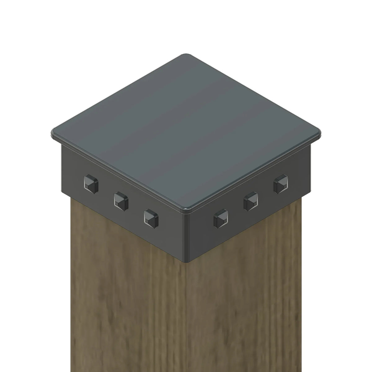 IN STOCK Simple Iron Post Cap - Old West Iron