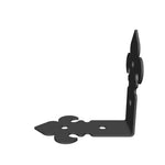 Egyptian Fleur De Lis Iron Angle Brace