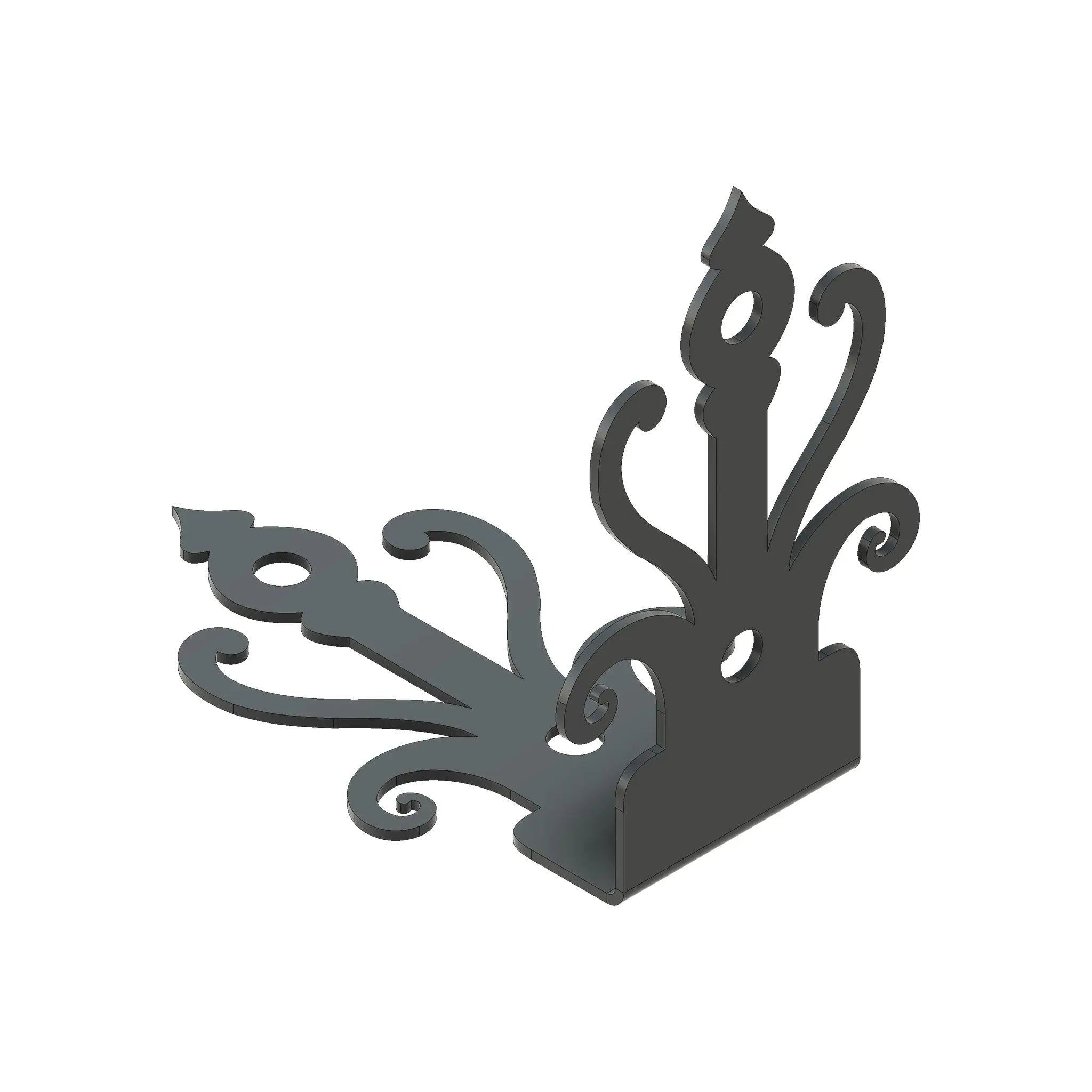 Celtic Iron Angle Brace - Old West Iron