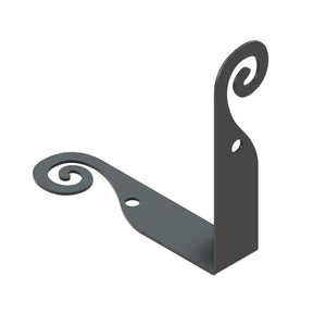 Greek Ionic Iron Corner Strap - Old West Iron
