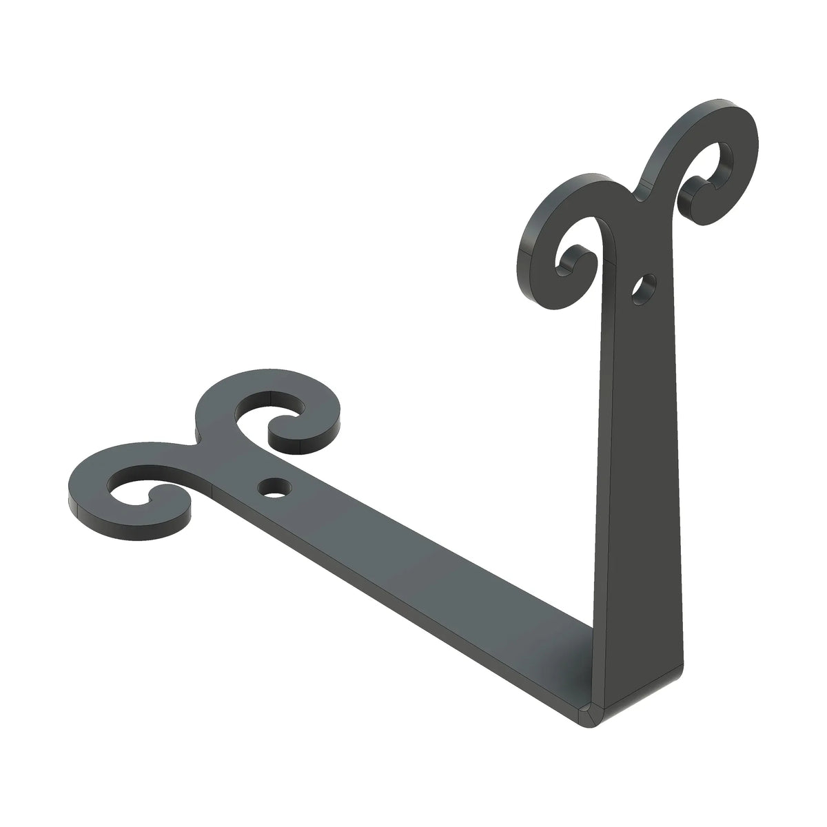 Middle Age Europe Iron Angle Brace - Old West Iron