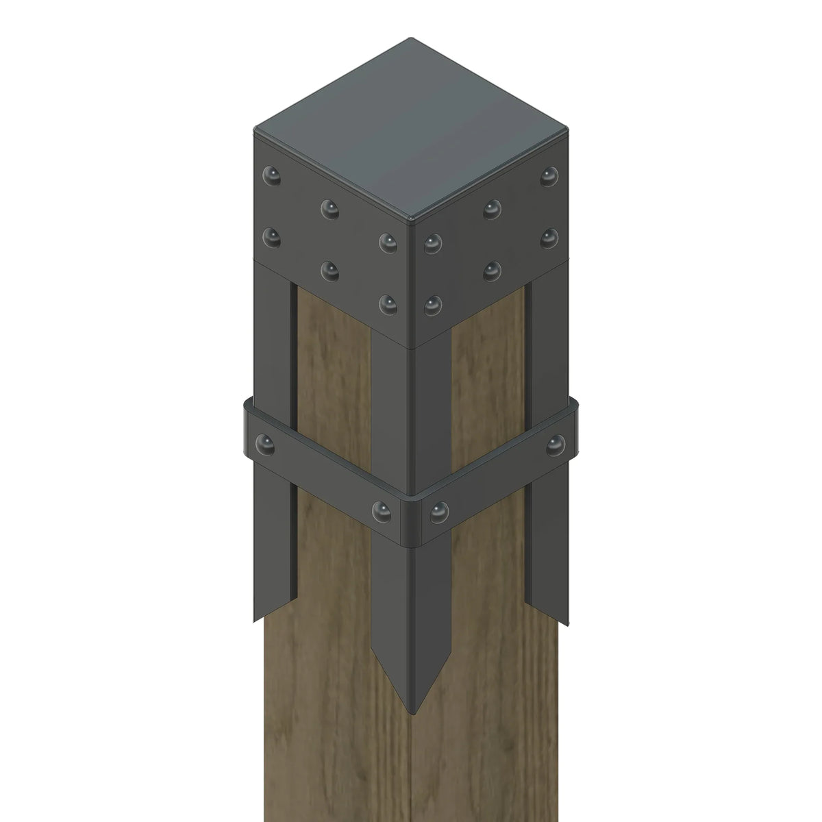 Authentic Old World Iron Post Cap - Old West Iron