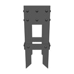 Authentic Old World Iron Post Cap