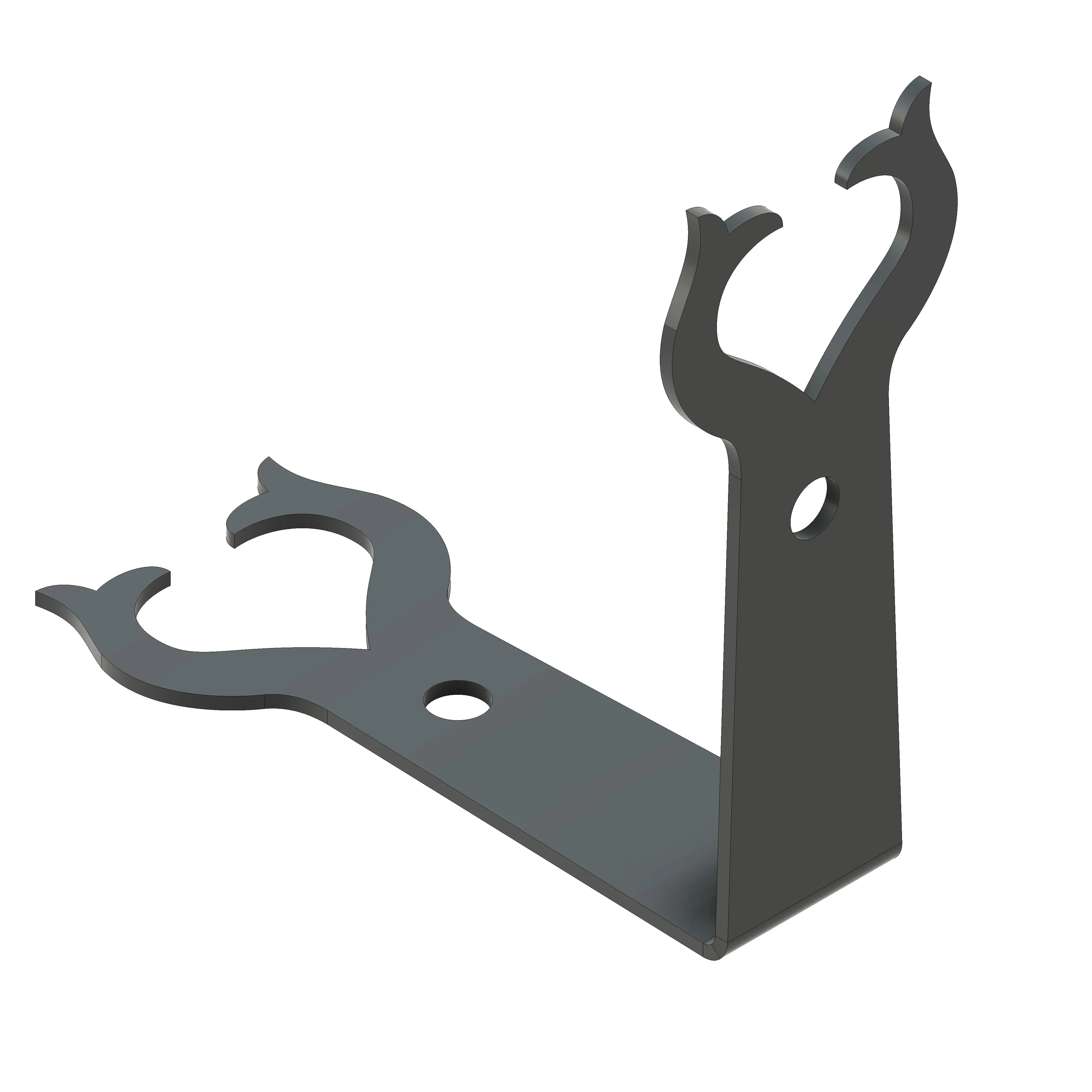 Viking Folk Iron Angle Brace - Old West Iron