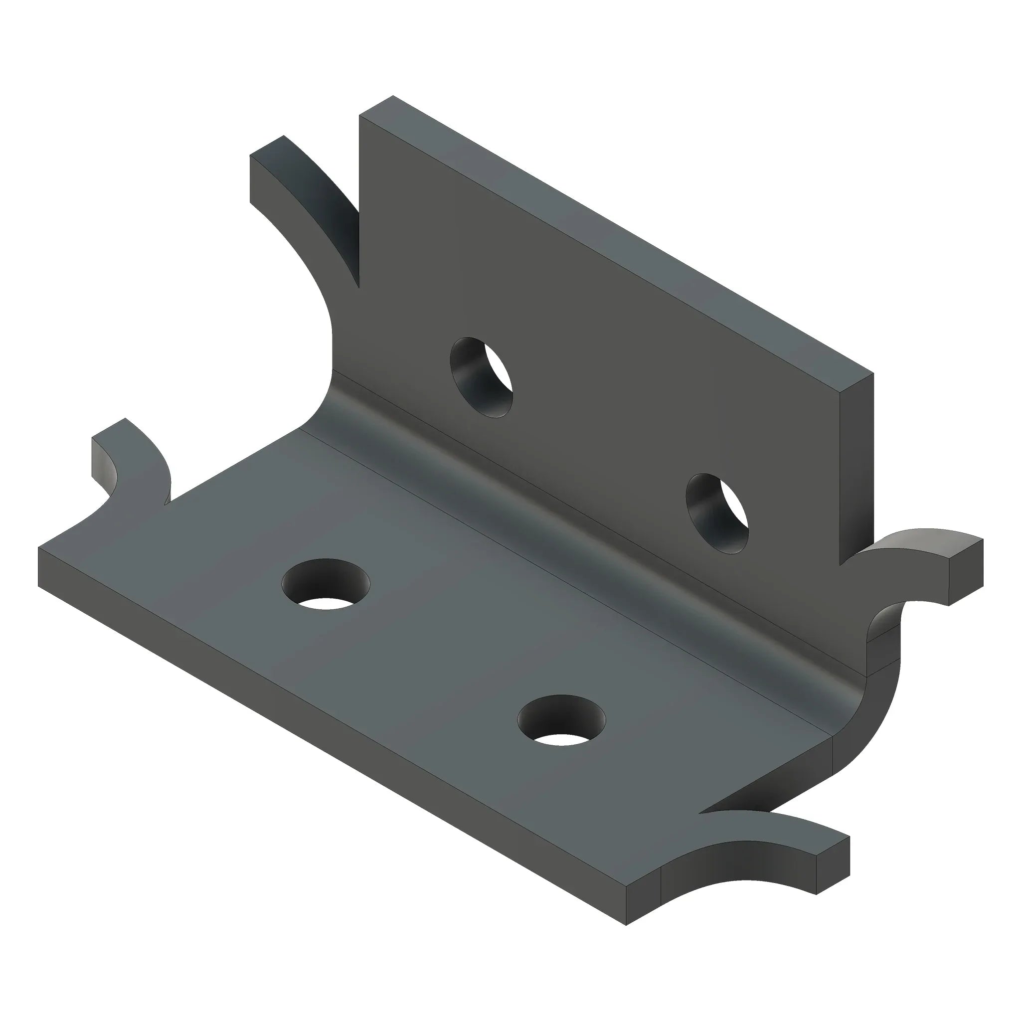 Scandinavian Iron Angle Brace - Old West Iron