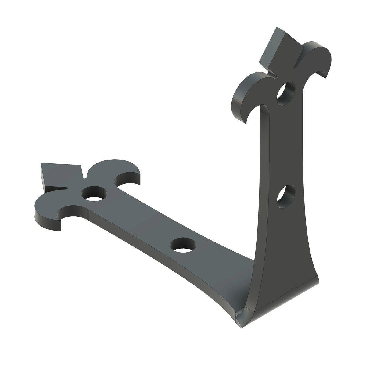 French Empire Iron Angle Brace - Old West Iron